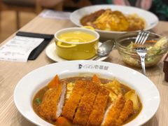 炸猪排咖喱蛋包饭-CoCo壱番屋