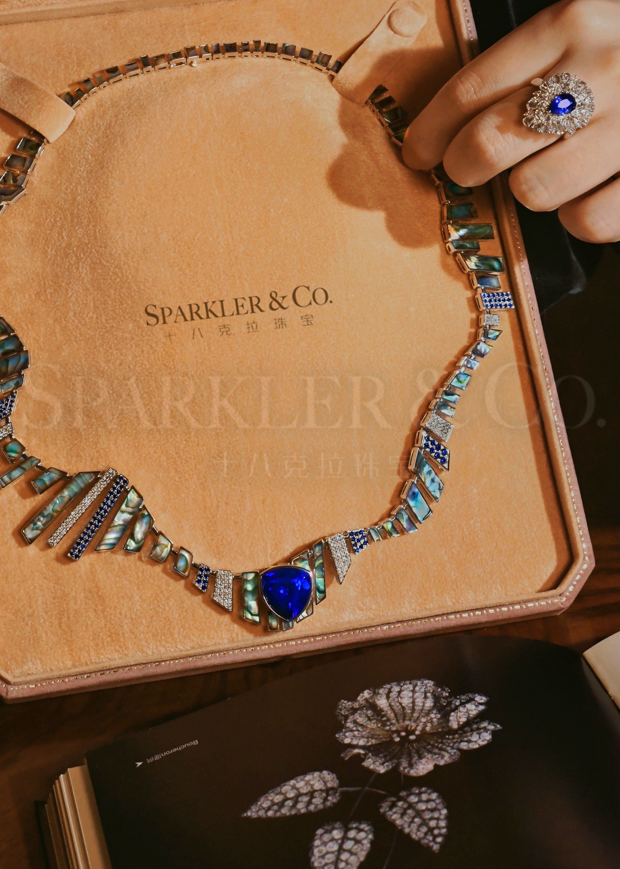 鲍鱼贝豪华项链