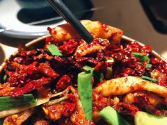 宫爆板筋-山石榴·贵州菜(丰盛里店)