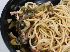 潮州酸菜炒肉丝拌面-老地方面馆(思南路店)