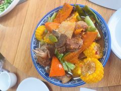 -北京龙庆四季香农家饭庄·灶台鱼·碳烤虹鳟鱼(龙庆峡店)