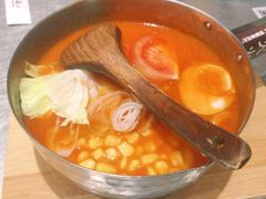 肥牛炼番茄线食-火山屋台(新街口店)