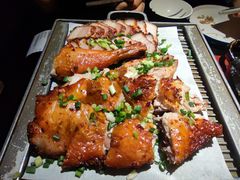 绿茶烤鸡烤肉合拼-绿茶餐厅(松江万达店)