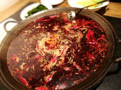锅底&nbsp;微辣-纸盐河码头火锅(十八梯店)