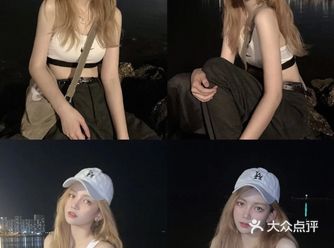 碧眼金发高挑美女既视感，显得五官精致白皙