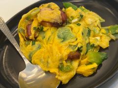 凉瓜叉烧炒蛋-金苑海鲜酒家(来魅力店)