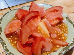 糖拌西红柿-悦屋老板娘的烤肉店(紫薇田园店)