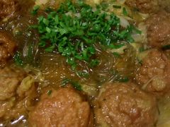 小白菜粉丝狮子头-金陵精菜馆