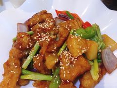 w菠萝咕咾肉-大咀港式茶餐厅(恒泰店)