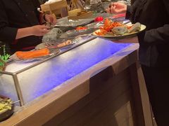 自助取餐区-金海湾自助餐厅(金陵饭店)