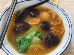 鮑魚冬菇菜麵-路环码头面馆