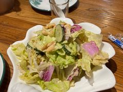 -东来菜馆•手抓海鲜家常菜•海鲜锅贴(鸽子窝店)
