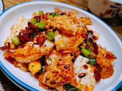 腊八豆炒荷包蛋-湘味淳(千禧街店)