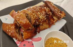 Crispy Skin Chicken with Sesame Flavor