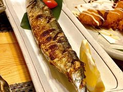 盐烤秋刀鱼-割烹酱子日本料理(弘基财富广场店)