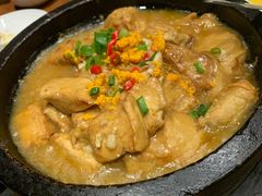 石锅海胆豆腐-日月昇海鲜码头(开发区五彩城店)