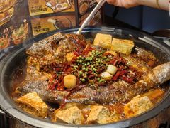 -探鱼·鲜青椒爽麻烤鱼(西南商都店)