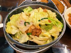 干锅有机包心菜-有梦特色餐厅(古子城店)