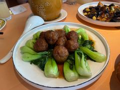 菜心素肉圆-功德林(南京西路店)