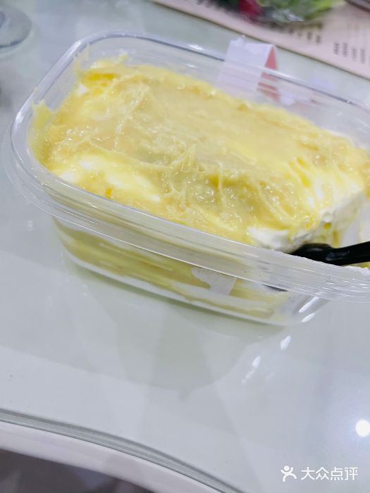 壹心榴莲千层蛋糕甜品店榴莲千层蛋糕图片