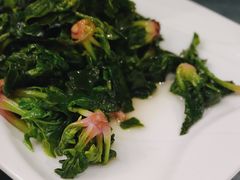 清炒崇明矮脚菠菜-道道鲜·崇明私房菜(五角场店)