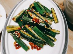 蒜蓉秋葵-味莊·青岛菜(云霄路店)