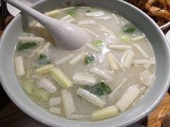 奶汤蒲菜-崔义清鲁菜馆(大明湖店)