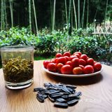 茶园发呆