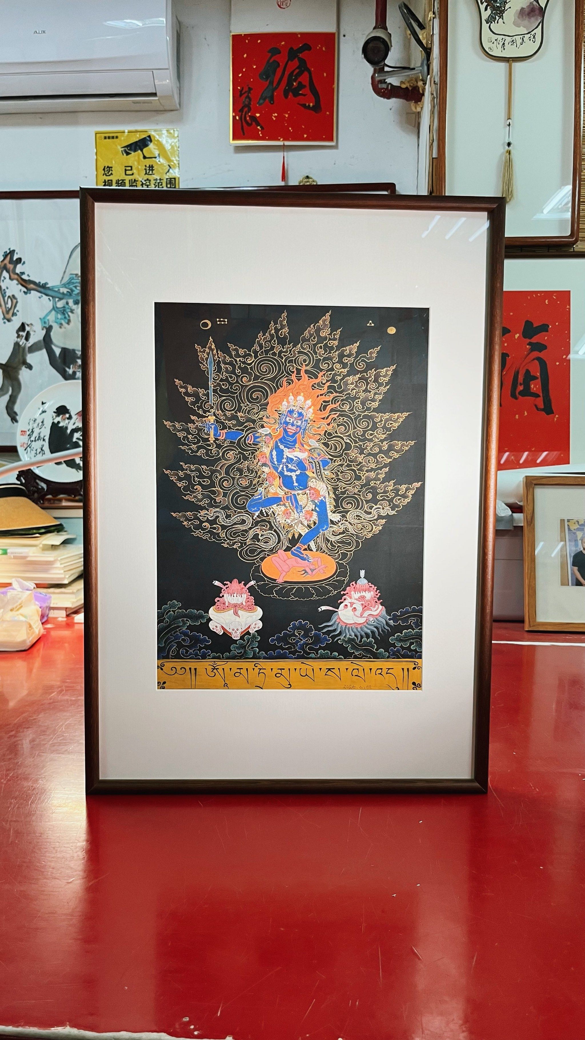 今日赏画,品味国粹——唐卡