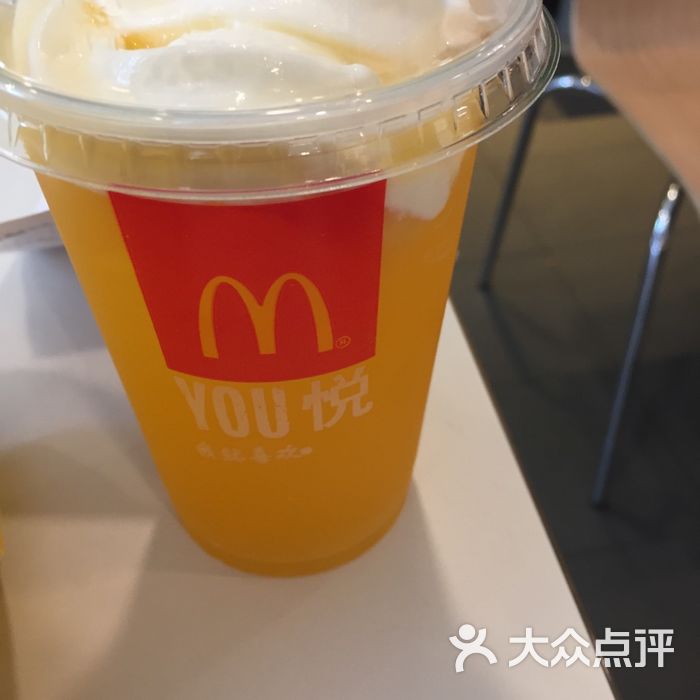 麦当劳阳光橙麦炫酷图片-北京快餐简餐-大众点评网