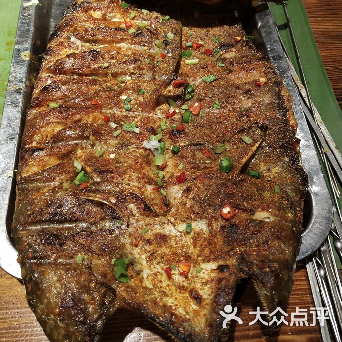 曼听小寨海鲜烧烤烤丑鱼图片-北京烧烤-大众点评网