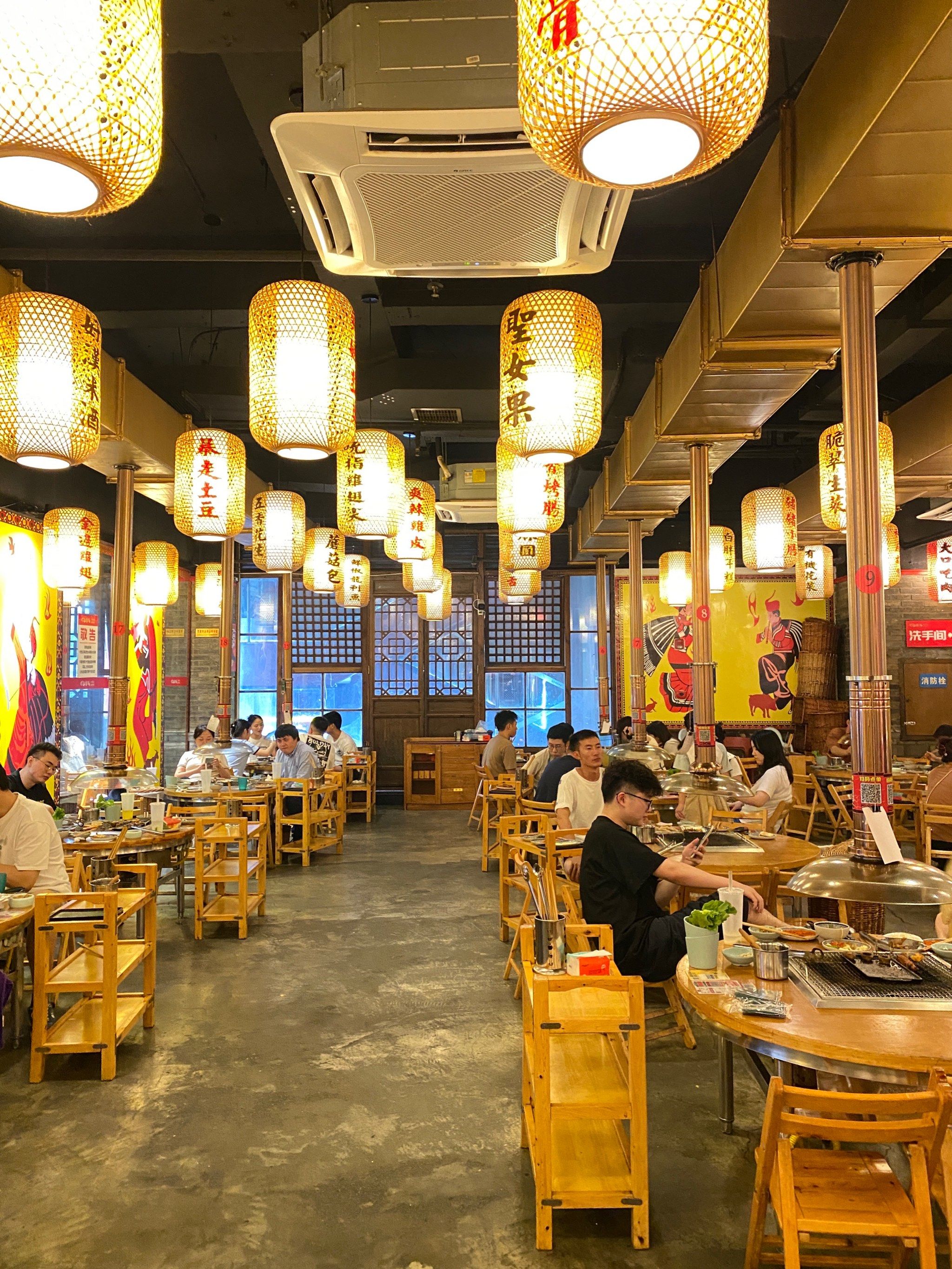 春熙路附近的梁山自助烤肉!