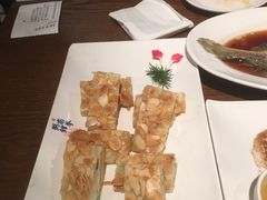 杏香脆皮小唐菜-南拳十三姨·潮汕砂锅粥(世纪金源店)