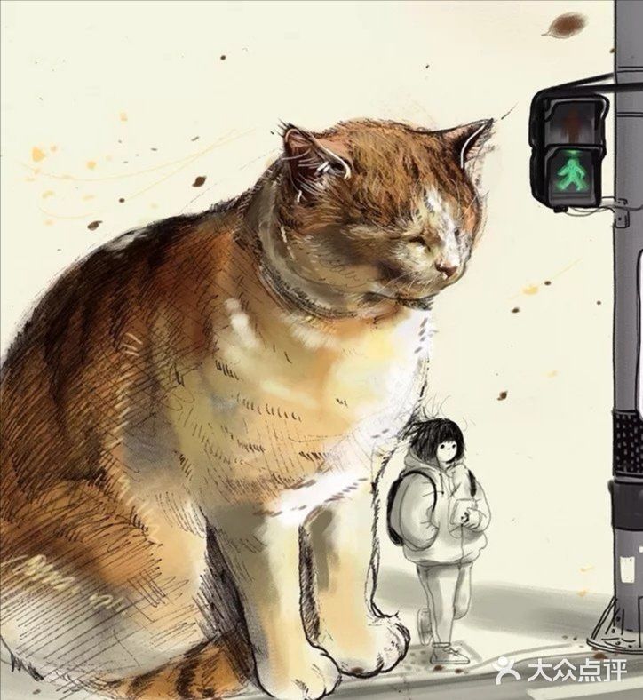 画笔下的猫咪，萌化我的心❤️❤️