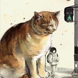 画笔下的猫咪，萌化我的心❤️❤️