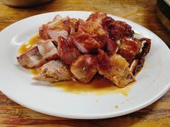 叉烧排骨双拼-大赤坎肥仔强烧味海鲜餐厅(大赤坎店)