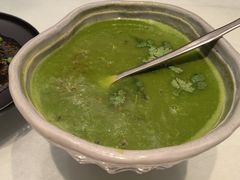 菠菜汁黑野米切片辽参-安蒂娅.悦景轩中餐厅(西乡店)