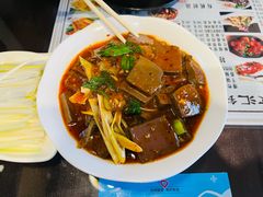 蒜苗鸭血-北京汇铭果木烤鸭(青年路店)