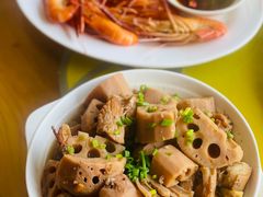 焖斗门莲藕-大赤坎肥仔强烧味海鲜餐厅(大赤坎店)