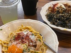 牛肝菌白汁玉子意面-CowCow其其·牛杂咖啡公司(六运店)