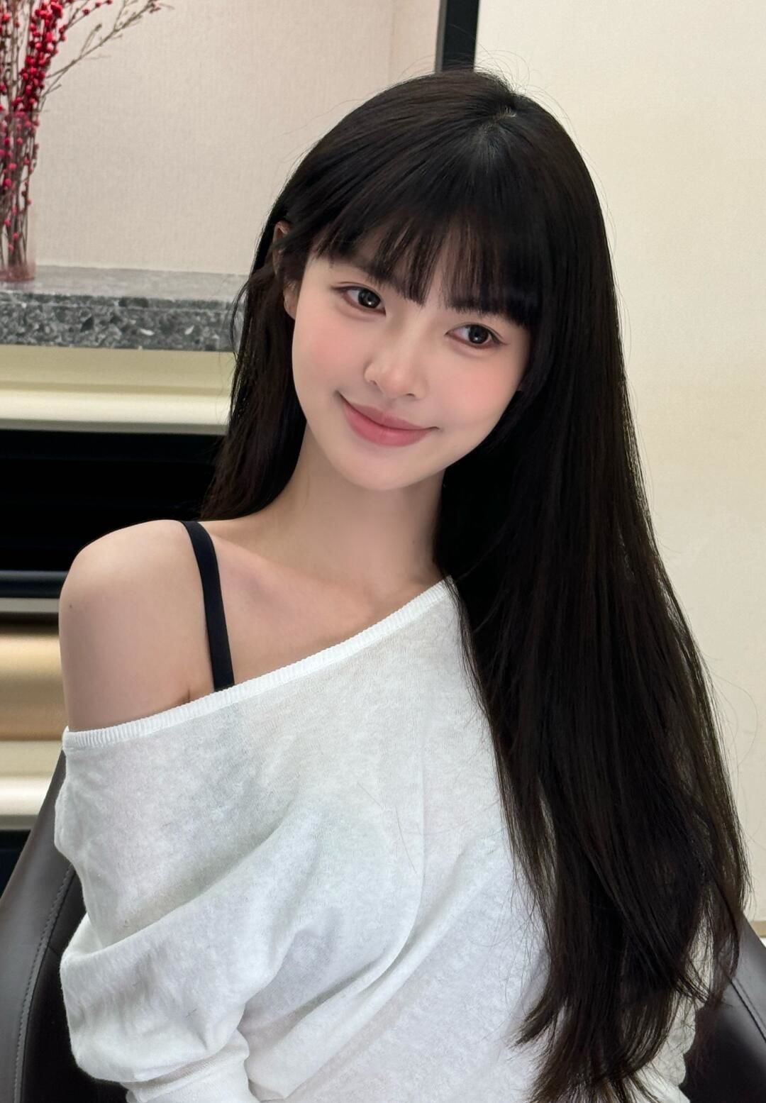 初恋脸长发发型