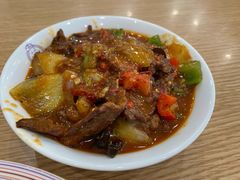 -歹歹的加个面过油肉拌面