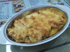 咖喱焗猪扒饭-兴华里茶记(禅城同济首店)