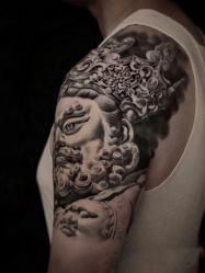 -木子·纹身店TATTOO穿孔·洗纹身