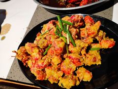 咸蛋黄焗虾球-一棠龙虾(徐家汇城开YOYO店)