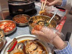 -草家酱蟹炭火烤肉店(珲春南路一店)