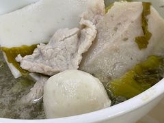 猪肉丸汤-非遗·爱西干面(小公园总店)