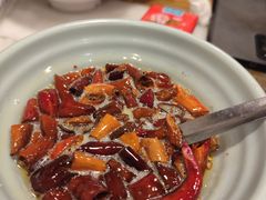 现炸辣椒油-将台涮肉(酒仙桥店)