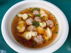 千张结肉丸子汤-小本鸡饭店(滨江白马湖店)