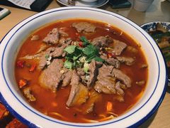 水煮牛肉-兔爸私家小厨(新北万达店)